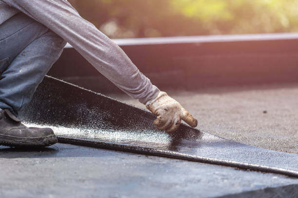 Professional Basement Waterproofing technician working in Fox Lake, WI